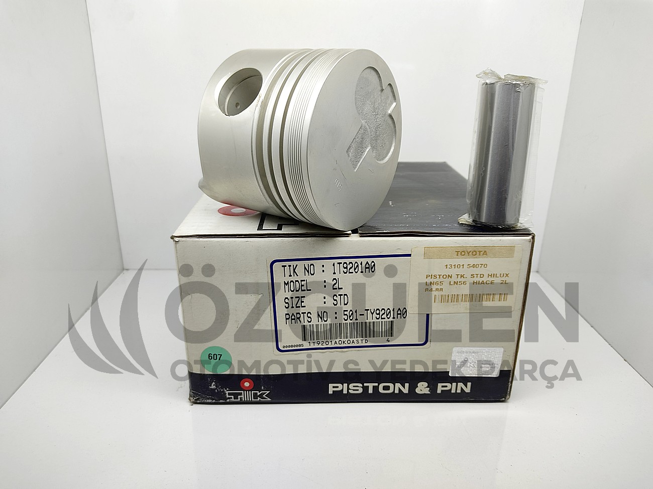 Toyota Hilux Piston (Tak�m 4 Adet) LN65 LN56 Hiace 2L 84-88 �r�n Foto�raf� - 2