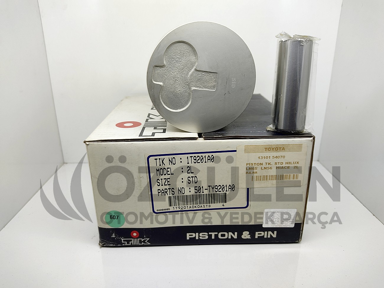 Toyota Hilux Piston (Tak�m 4 Adet) LN65 LN56 Hiace 2L 84-88 �r�n Foto�raf� - 4