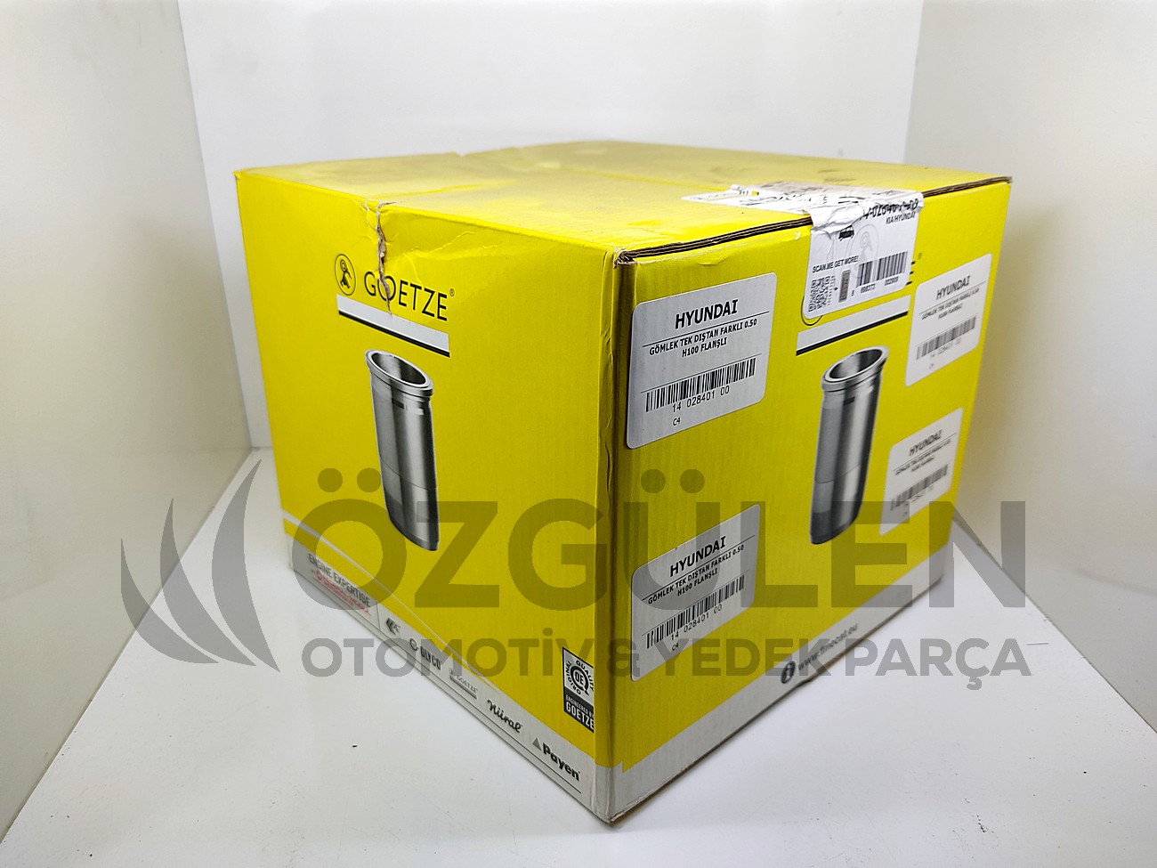 Hyundai H100 Flan�l� G�mlek (Tak�m 4 Adet) 0.50 H100 �r�n Foto�raf� - 3