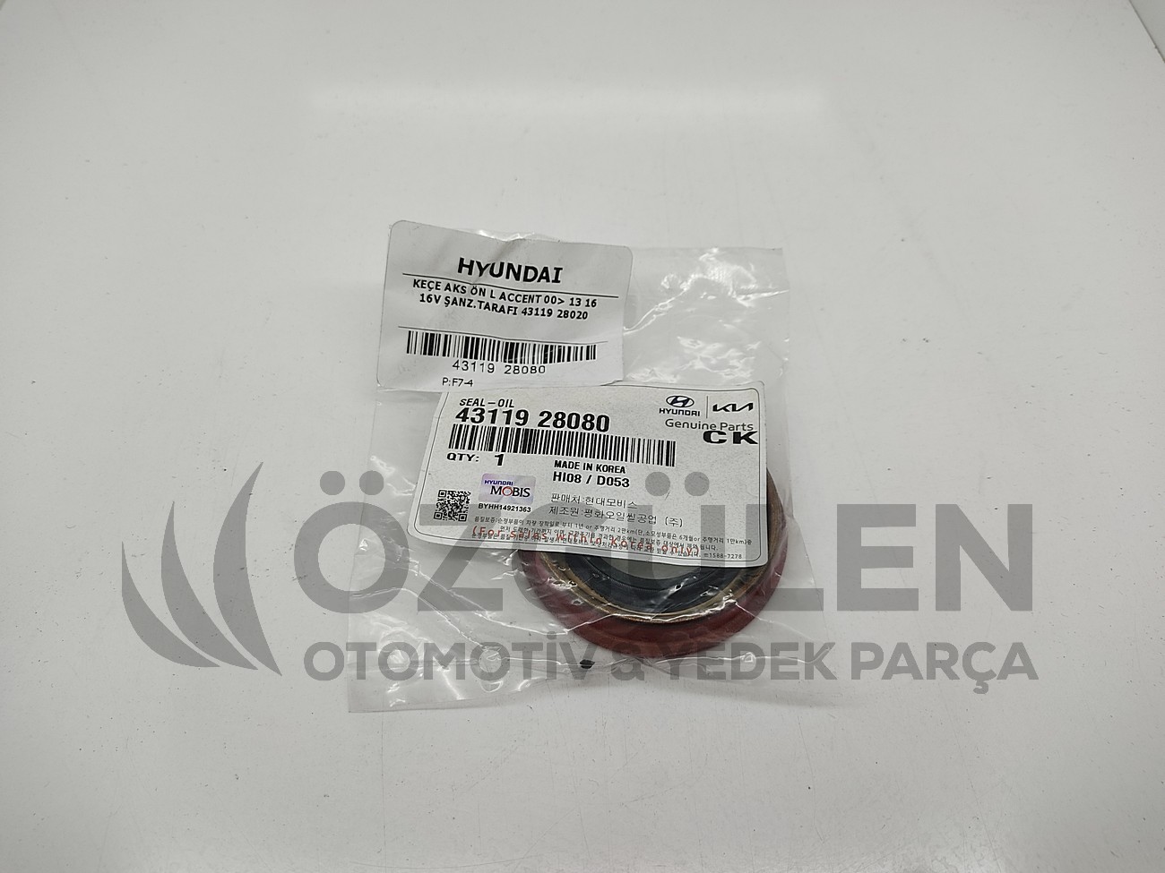 KE�E AKS �N L ACCENT 00> 13 16 16V �ANZ.TARAFI 43119 28020 �r�n Foto�raf�