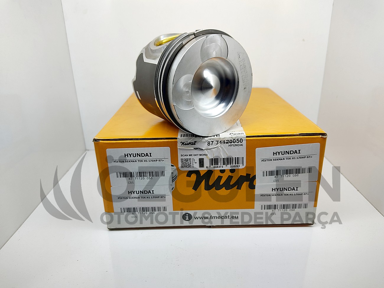Hyundai H1 Piston Sekman (Tak�m 4 Adet) 170 HP 07> �r�n Foto�raf� - 2