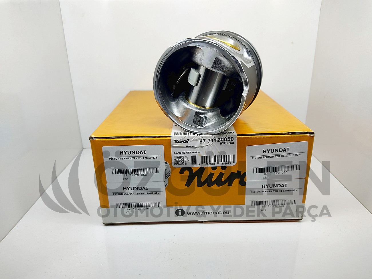 Hyundai H1 Piston Sekman (Tak�m 4 Adet) 170 HP 07> �r�n Foto�raf� - 3
