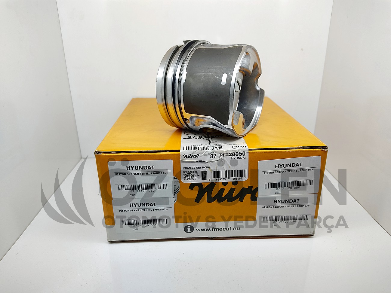 Hyundai H1 Piston Sekman (Tak�m 4 Adet) 170 HP 07> �r�n Foto�raf� - 4
