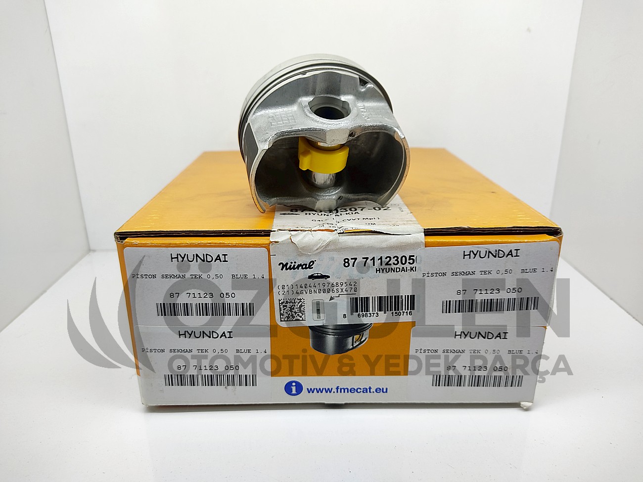 Hyundai Blue Piston Sekman (Tak�m 4 Adet) 0.50 Blue 1.4 �r�n Foto�raf� - 2