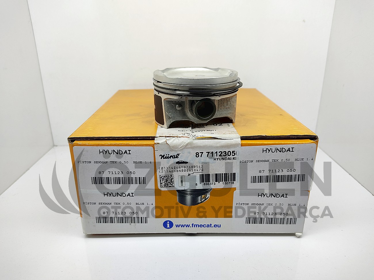 Hyundai Blue Piston Sekman (Tak�m 4 Adet) 0.50 Blue 1.4 �r�n Foto�raf� - 4