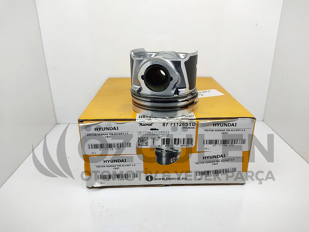 Hyundai Accent Piston Sekman (Tak�m 4 Adet) Accent 1.5 CRDI �r�n Foto�raf� - 2