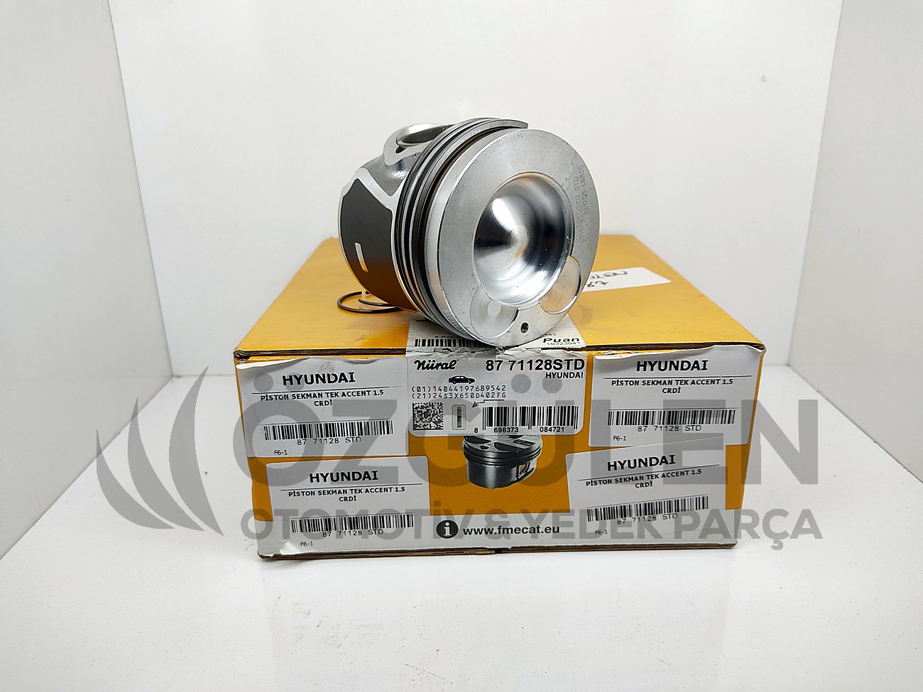 Hyundai Accent Piston Sekman (Tak�m 4 Adet) Accent 1.5 CRDI �r�n Foto�raf� - 3