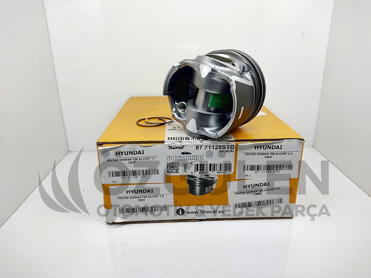 Hyundai Accent Piston Sekman (Tak�m 4 Adet) Accent 1.5 CRDI �r�n Foto�raf� - 4