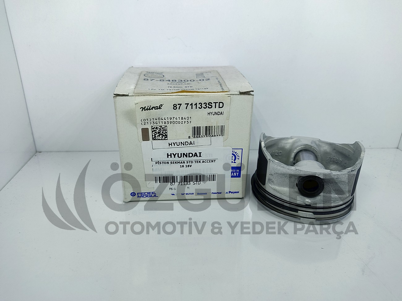 Hyundai Accent Piston Sekman (TEK) STD Accent 16 16v �r�n Foto�raf� - 2