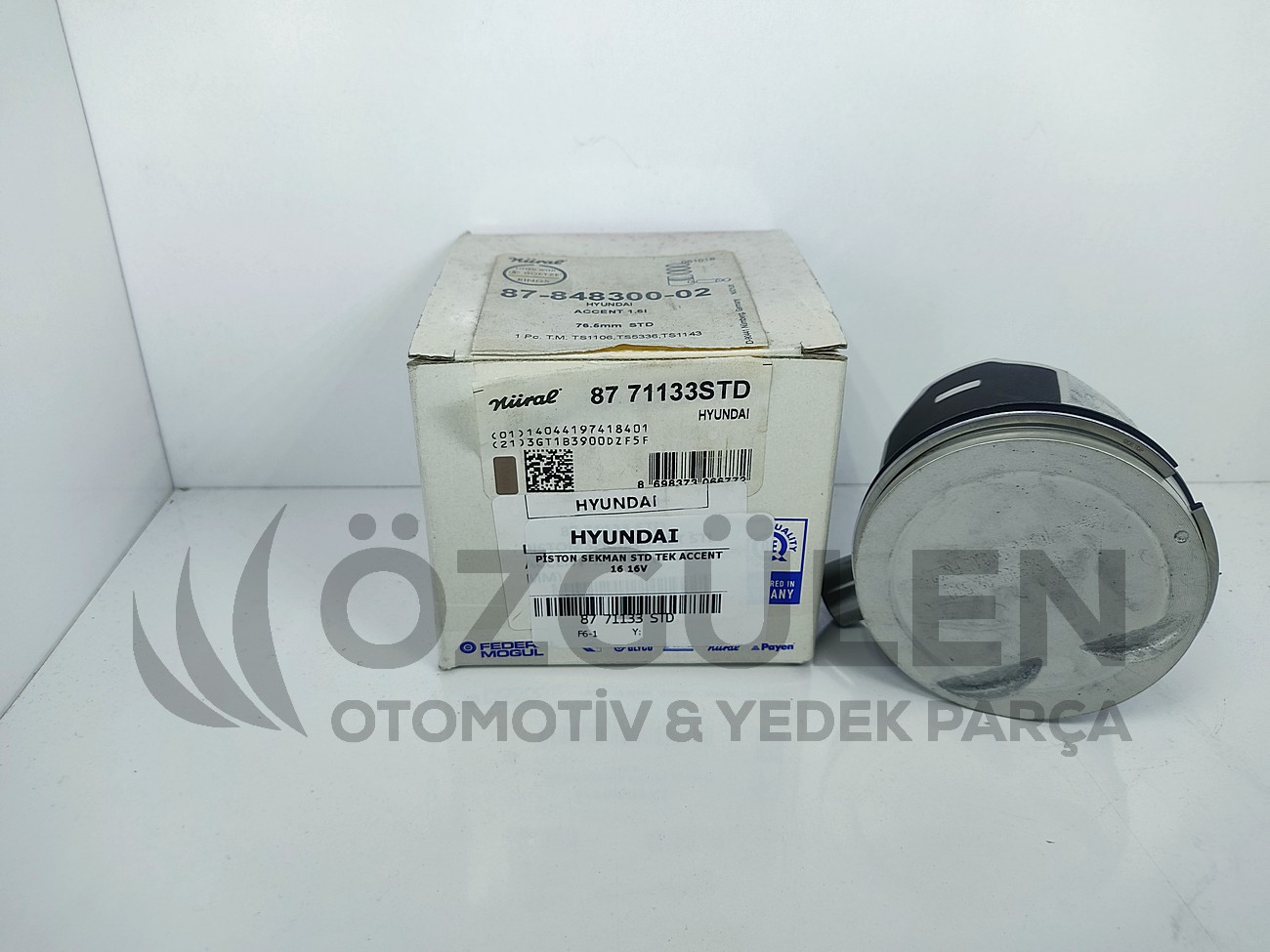 Hyundai Accent Piston Sekman (TEK) STD Accent 16 16v �r�n Foto�raf� - 4