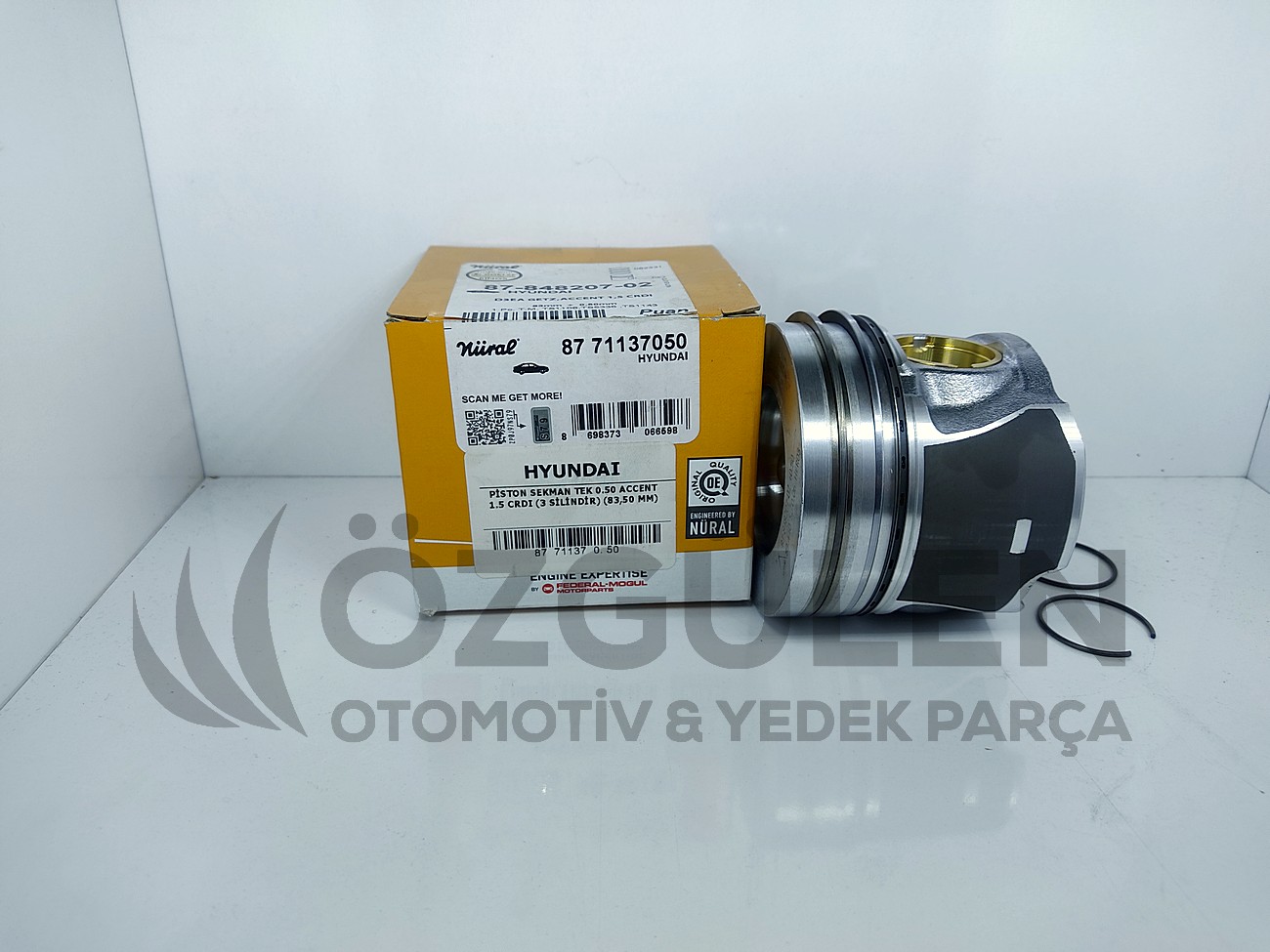 Hyundai Accent (TEK) (83.50mm) 3 Silindir 0.50 Accent 1.5 CRDI �r�n Foto�raf� - 3