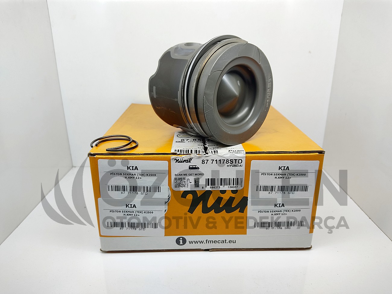 Kia K2500 Piston Sekman (Tak�m 4 Adet) K2500 HKMY 12> �r�n Foto�raf� - 3