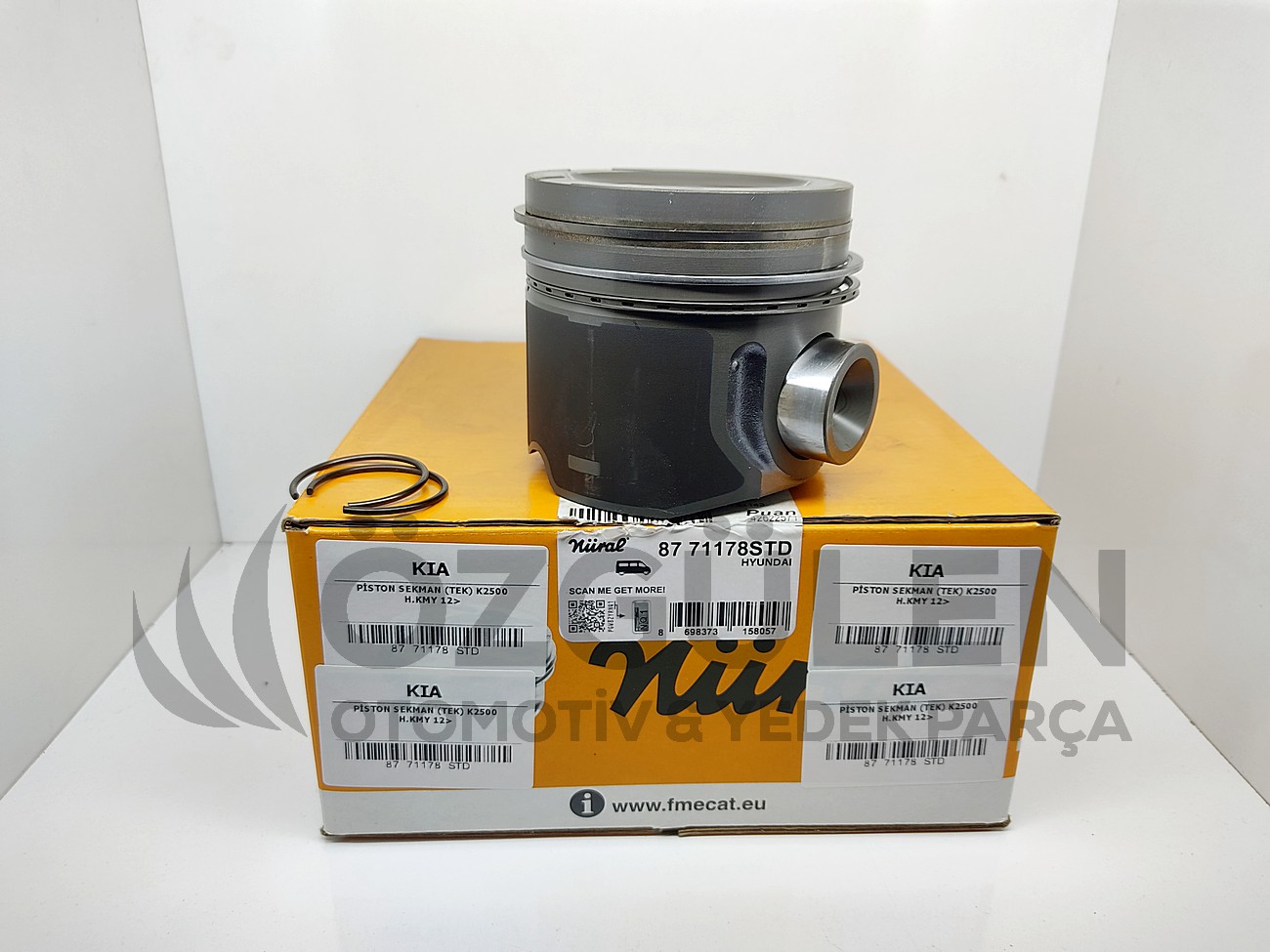 Kia K2500 Piston Sekman (Tak�m 4 Adet) K2500 HKMY 12> �r�n Foto�raf� - 4