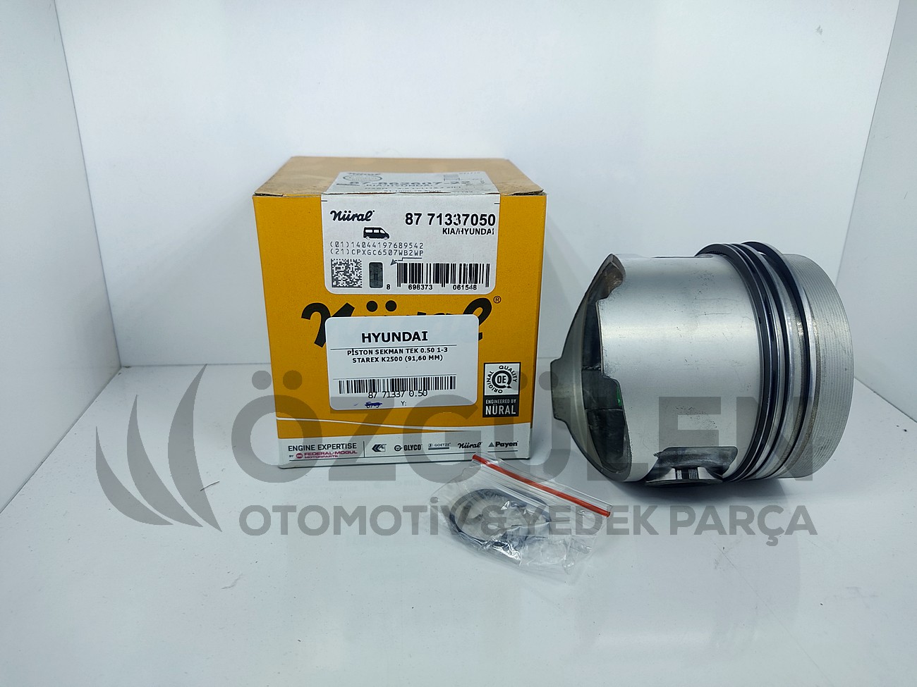 Hyundai Starex Piston Sekman (TEK) (91.60mm) K2500 0.50 1-3 �r�n Foto�raf� - 3