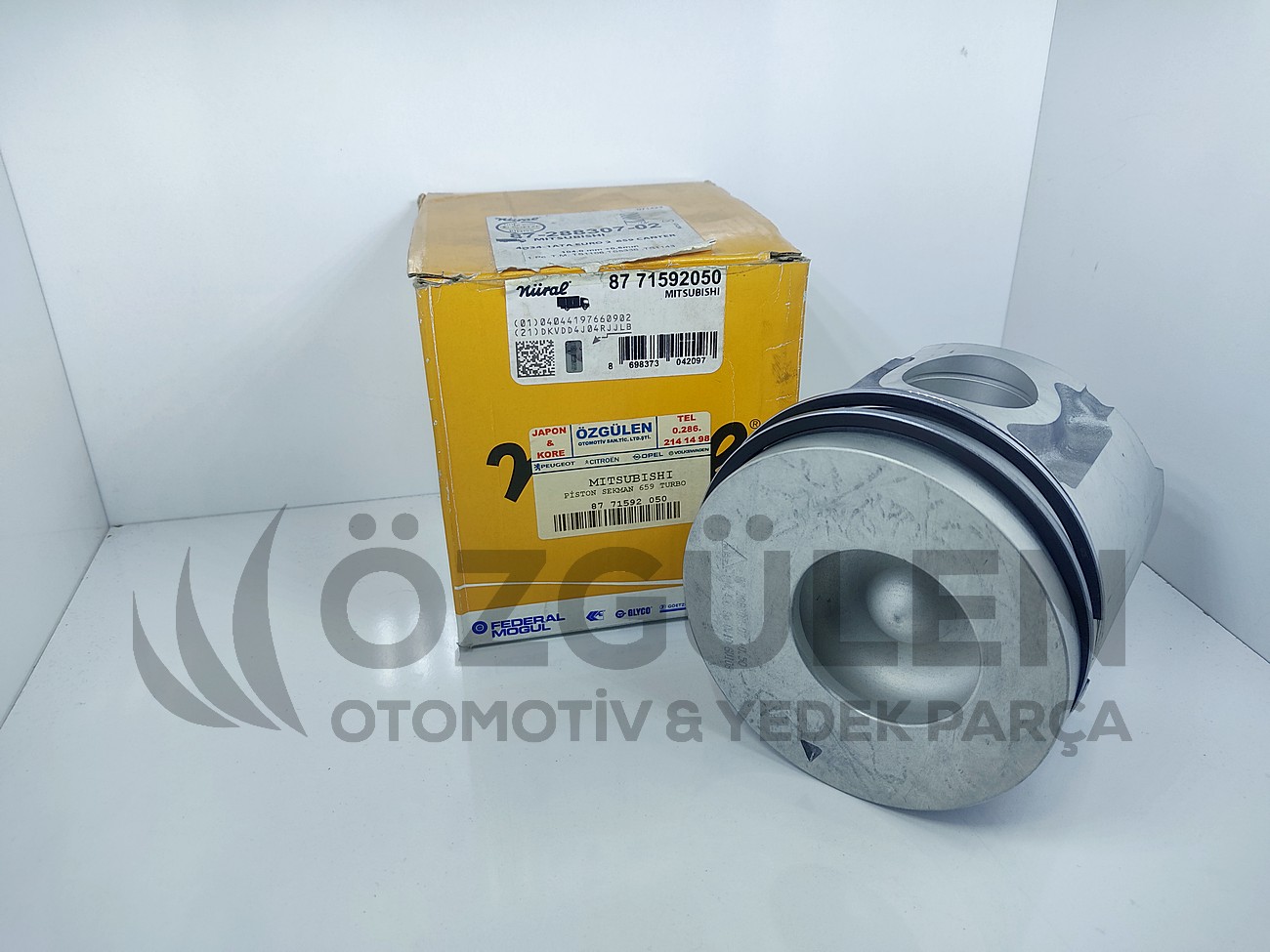 Mitsubishi Piston Sekman 659 Turbo �r�n Foto�raf� - 2