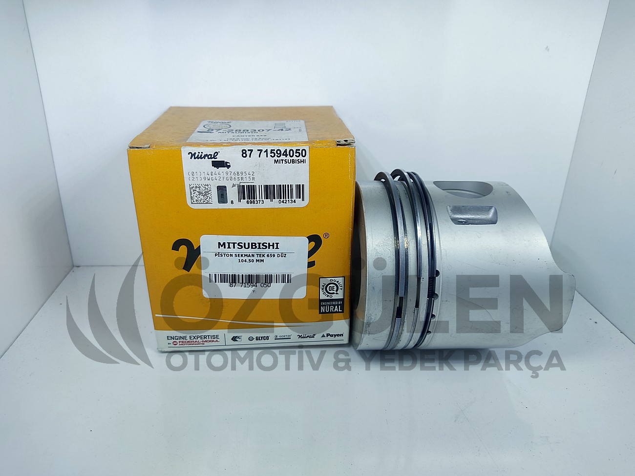 Mitsubishi Piston Sekman (TEK) (104.50mm) 656 D�z  �r�n Foto�raf� - 3