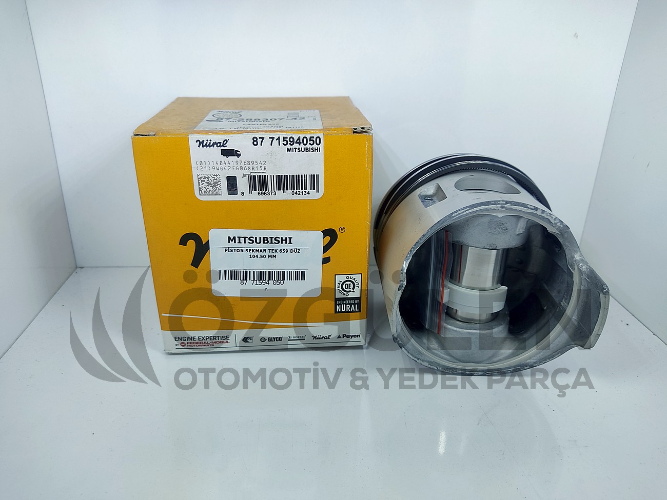 Mitsubishi Piston Sekman (TEK) (104.50mm) 656 D�z  �r�n Foto�raf� - 4