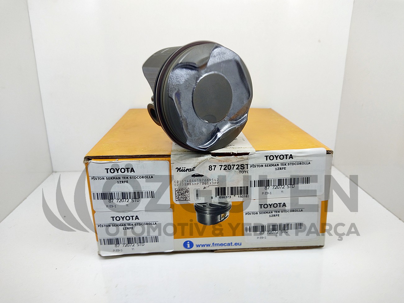 Toyota Corolla Piston Sekman (Tak�m 4 Adet) 1ZRFE STD �r�n Foto�raf� - 3