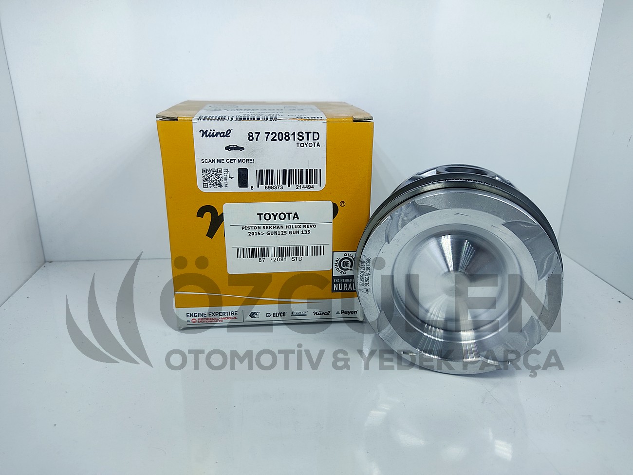 Toyota Hilux Piston Sekman (TEK) Hilux Revo 2015> GUN125 GUN135 �r�n Foto�raf� - 2