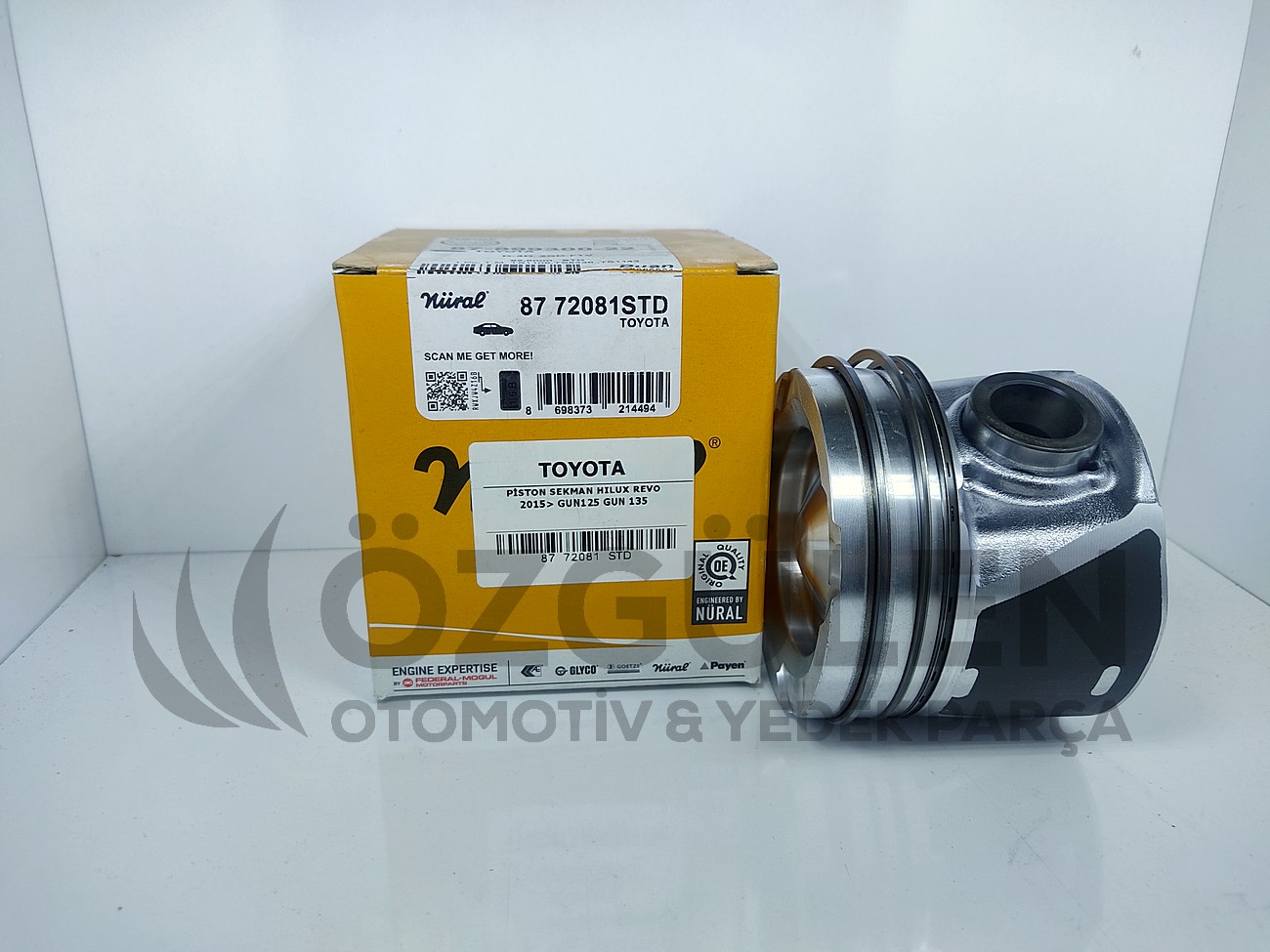 Toyota Hilux Piston Sekman (TEK) Hilux Revo 2015> GUN125 GUN135 �r�n Foto�raf� - 3