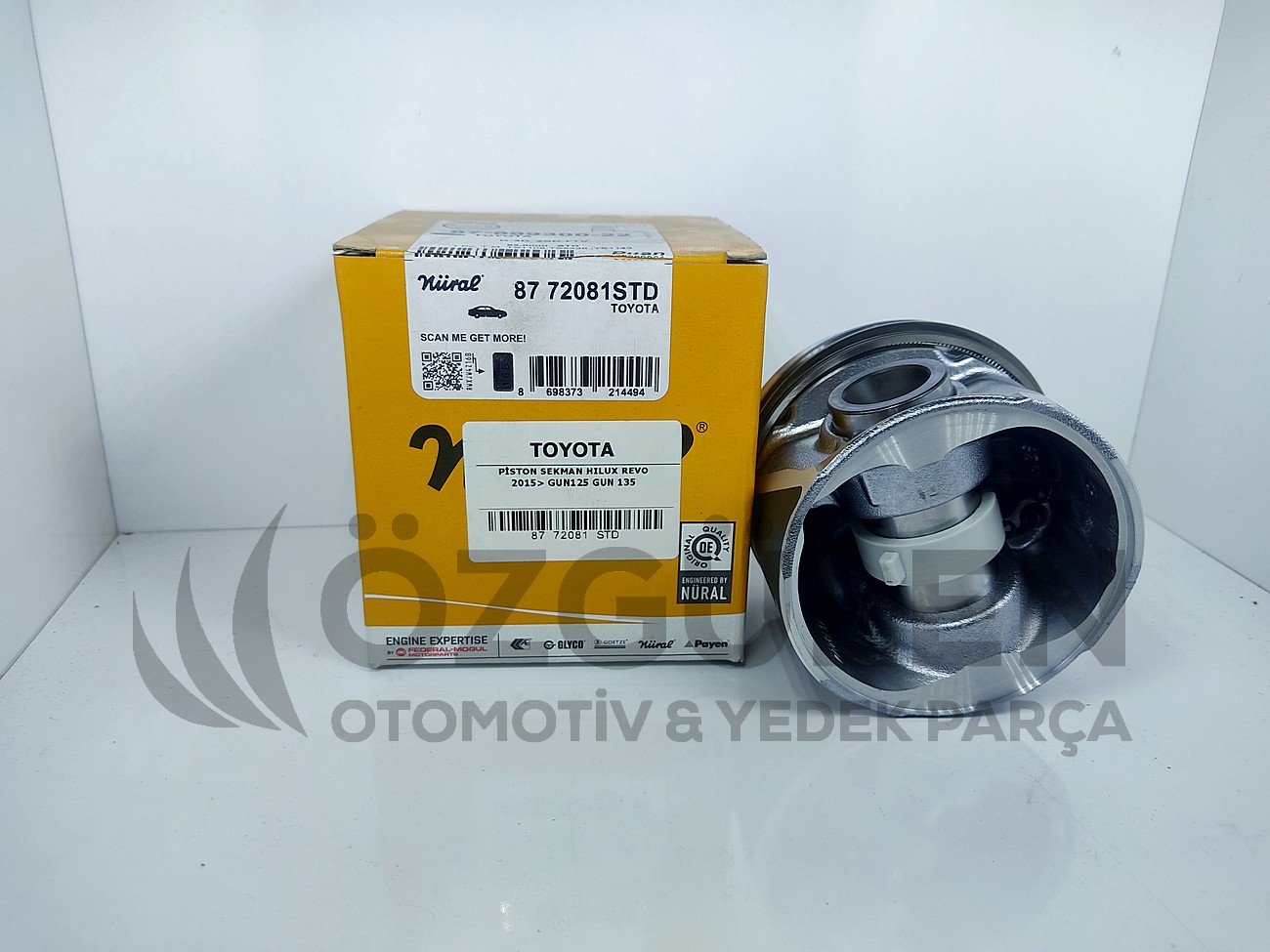 Toyota Hilux Piston Sekman (TEK) Hilux Revo 2015> GUN125 GUN135 �r�n Foto�raf� - 4