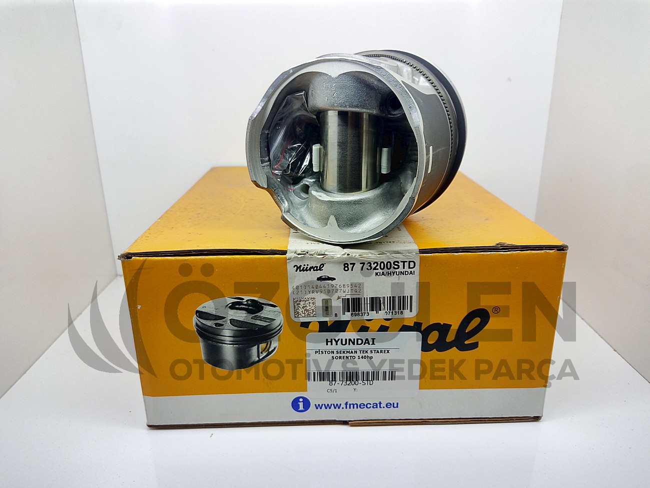 Hyundai Starex Piston Sekman (Tak�m 4 Adet) Starex Sorento 140hp �r�n Foto�raf� - 2