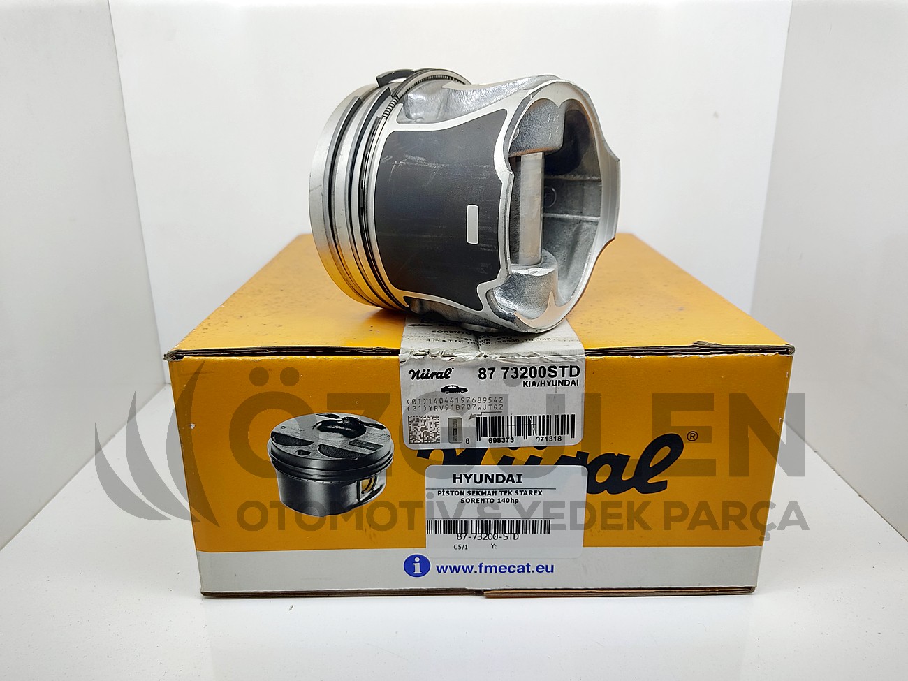 Hyundai Starex Piston Sekman (Tak�m 4 Adet) Starex Sorento 140hp �r�n Foto�raf� - 3
