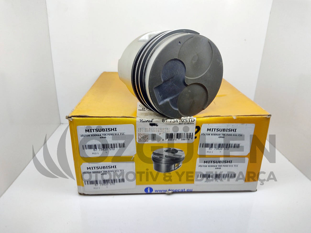 Mitsubishi Fuso Piston Sekman (Tak�m 4 Adet) 511 711 4M40 �r�n Foto�raf� - 4