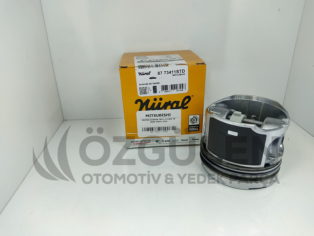 Mitsubishi L200 Piston Sekman (TEK) 1-3 L200 CR 4D56 2006>2010 �r�n Foto�raf� - 2
