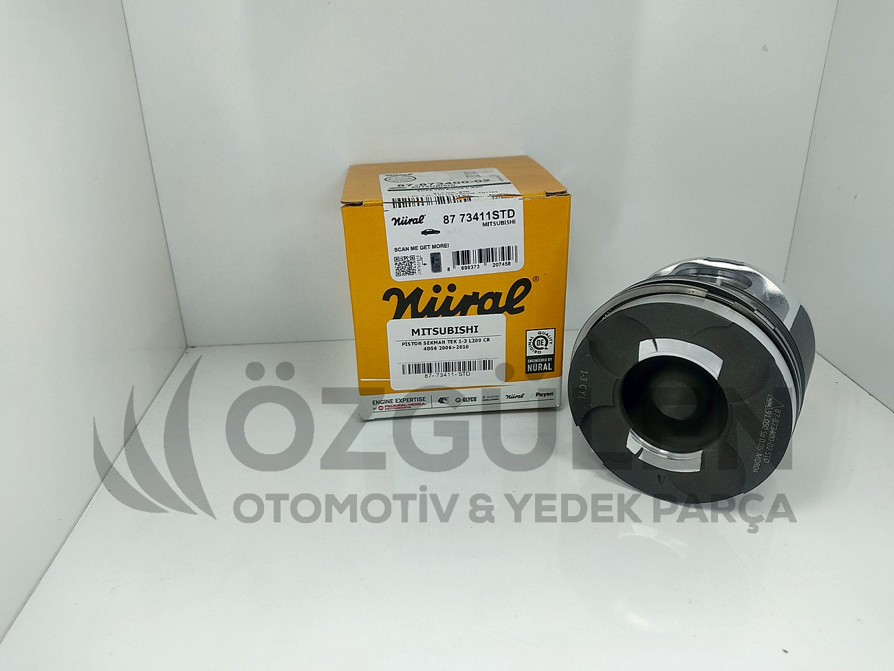 Mitsubishi L200 Piston Sekman (TEK) 1-3 L200 CR 4D56 2006>2010 �r�n Foto�raf� - 4