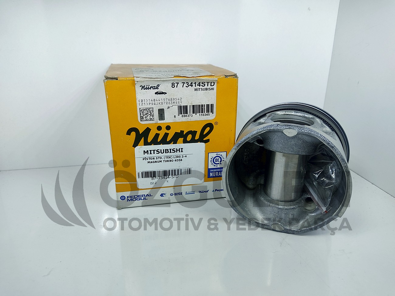 Mitsubishi L200 Piston Sekman (TEK) STD L200 2-4 Magnum Turbo 4D56 �r�n Foto�raf� - 3