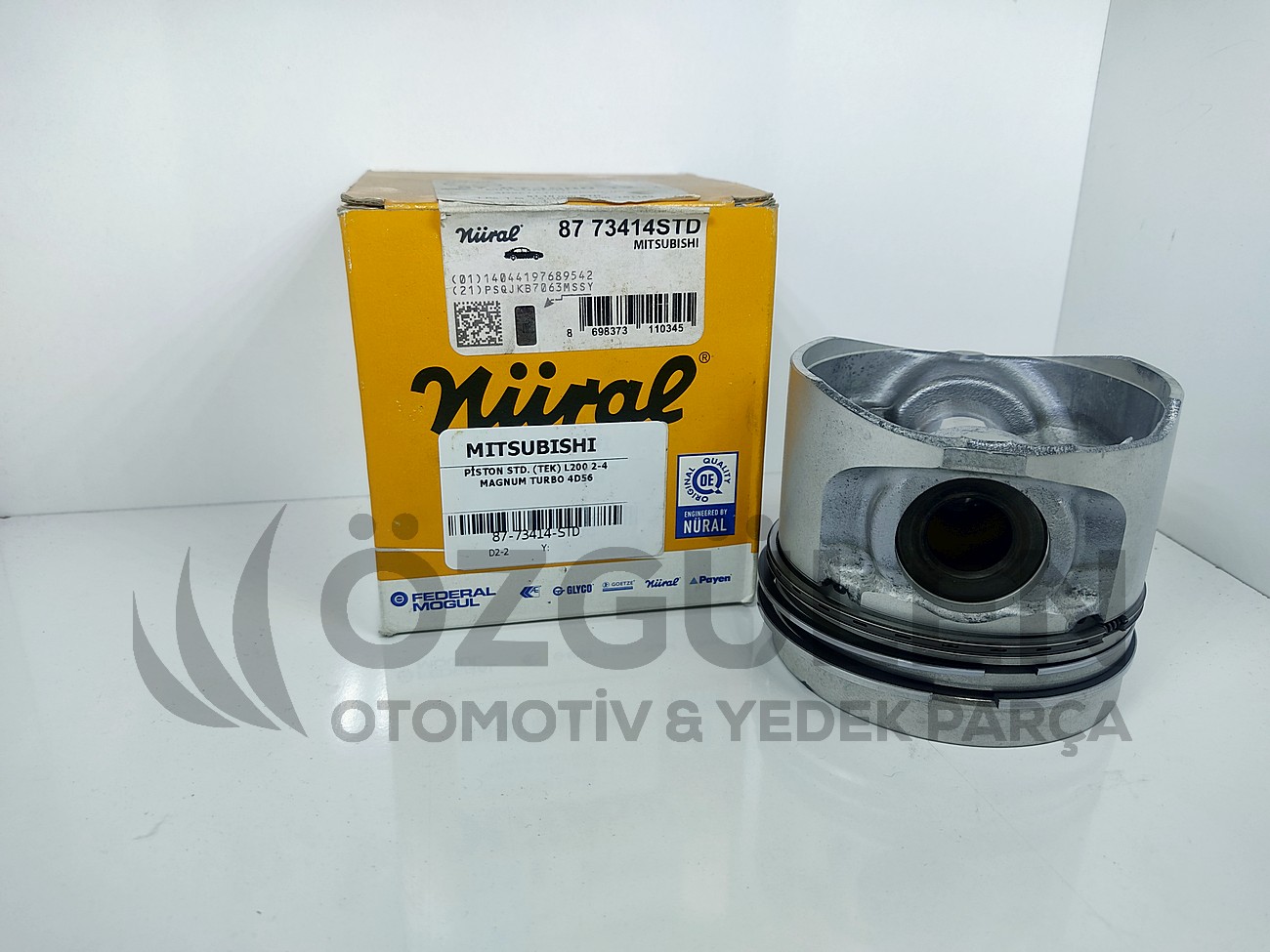 Mitsubishi L200 Piston Sekman (TEK) STD L200 2-4 Magnum Turbo 4D56 �r�n Foto�raf� - 4