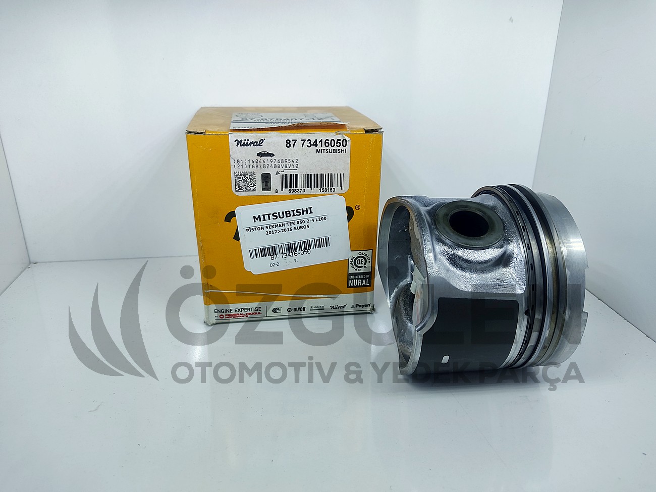 Mitsubishi Piston Sekman (TEK) 050 2-4 L200 2012>2015 Euro5 �r�n Foto�raf� - 3