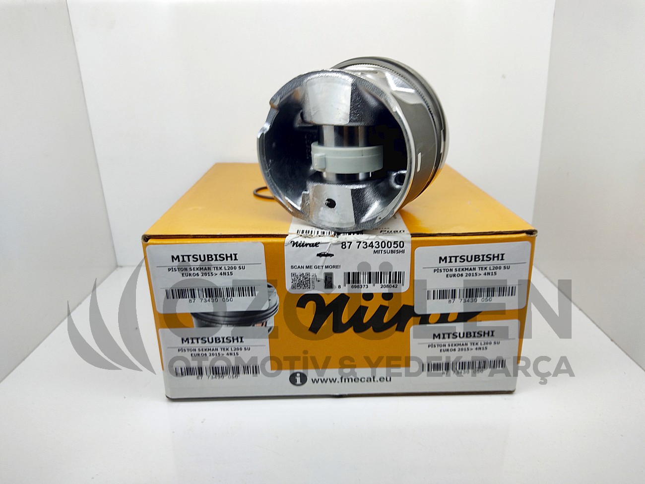 Mitsubishi L200 Piston Sekman (Tak�m 4 Adet) Euro6 2015> 4N15 �r�n Foto�raf� - 3