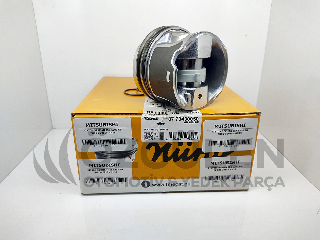 Mitsubishi L200 Piston Sekman (Tak�m 4 Adet) Euro6 2015> 4N15 �r�n Foto�raf� - 4