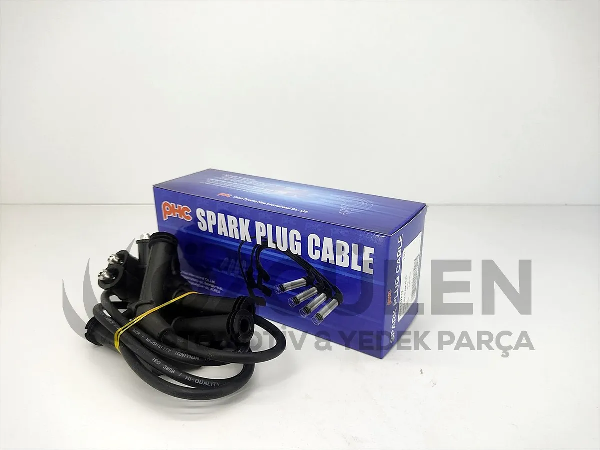 Hyundai Buji Kablo Seti 27501-22B10 Accent Getz Elantra 1.3 1.5 1.6 G4EA G4EB G4EC G4ED �r�n Foto�raf� - 4