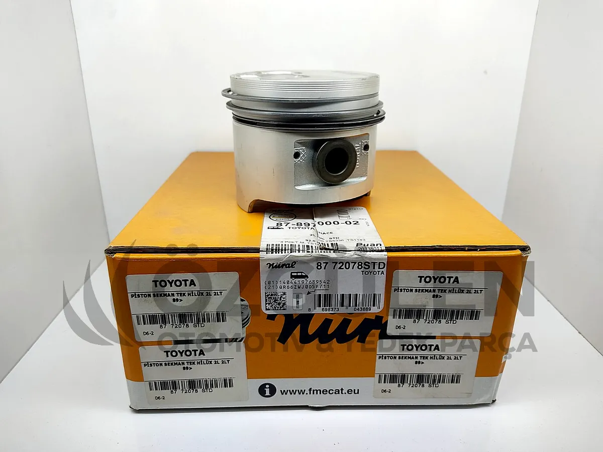 Toyota Hilux Piston Sekman (Tak�m 4 Adet) Hilux 2L 2L 99> �r�n Foto�raf� - 4