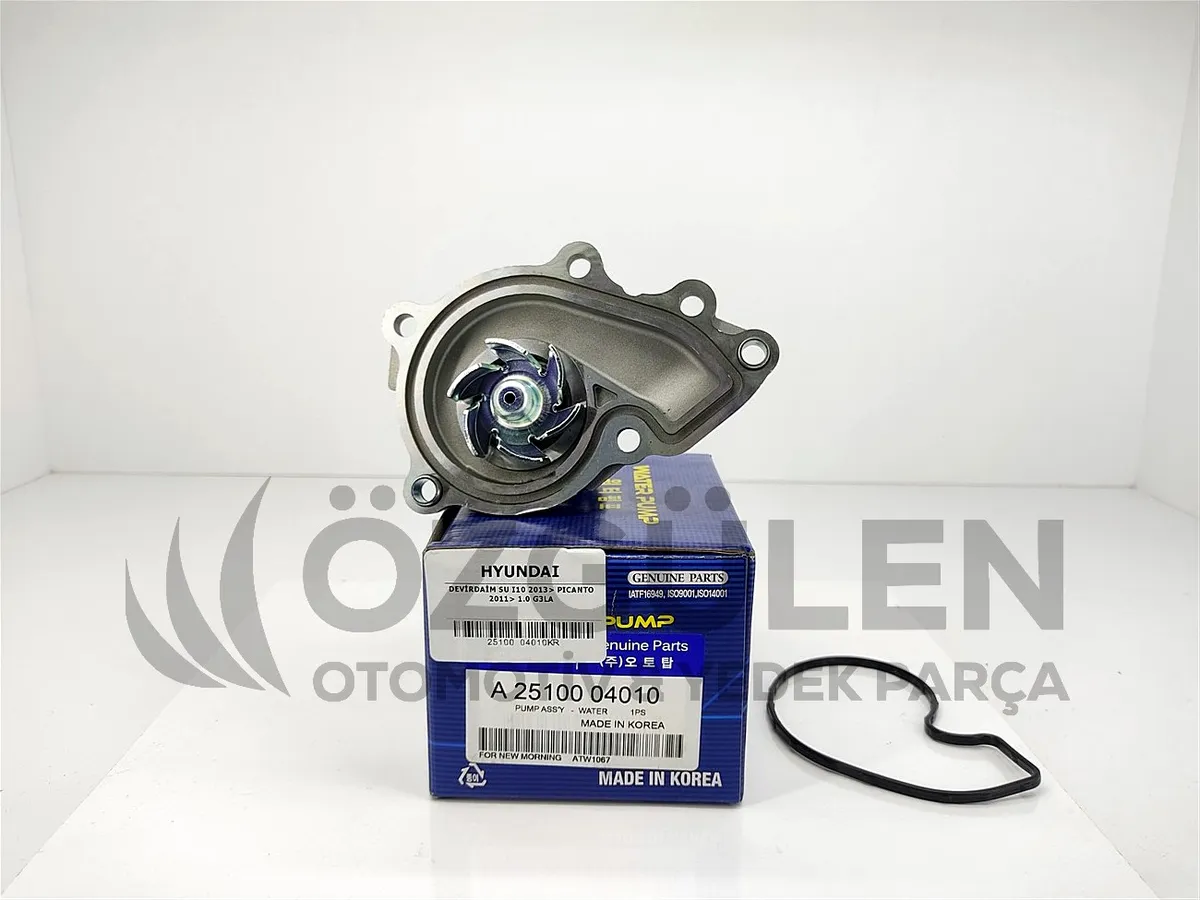 Hyundai i10 Kia Picanto Devirdaim Su Pompas� 25100-04010 1.0 1.1 1.2 G3LA G4LA G4HG �r�n Foto�raf�