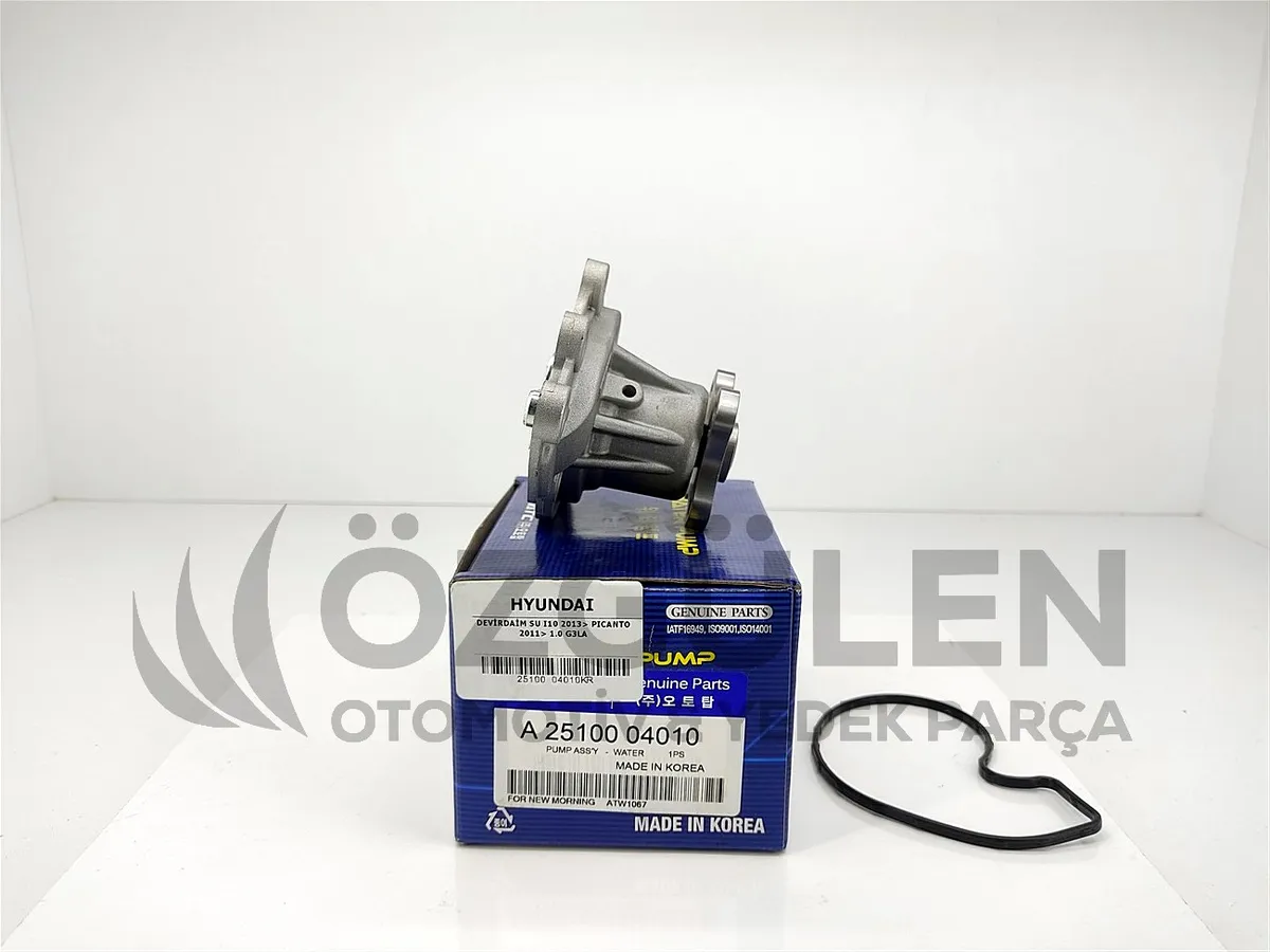 Hyundai i10 Kia Picanto Devirdaim Su Pompas� 25100-04010 1.0 1.1 1.2 G3LA G4LA G4HG �r�n Foto�raf� - 2