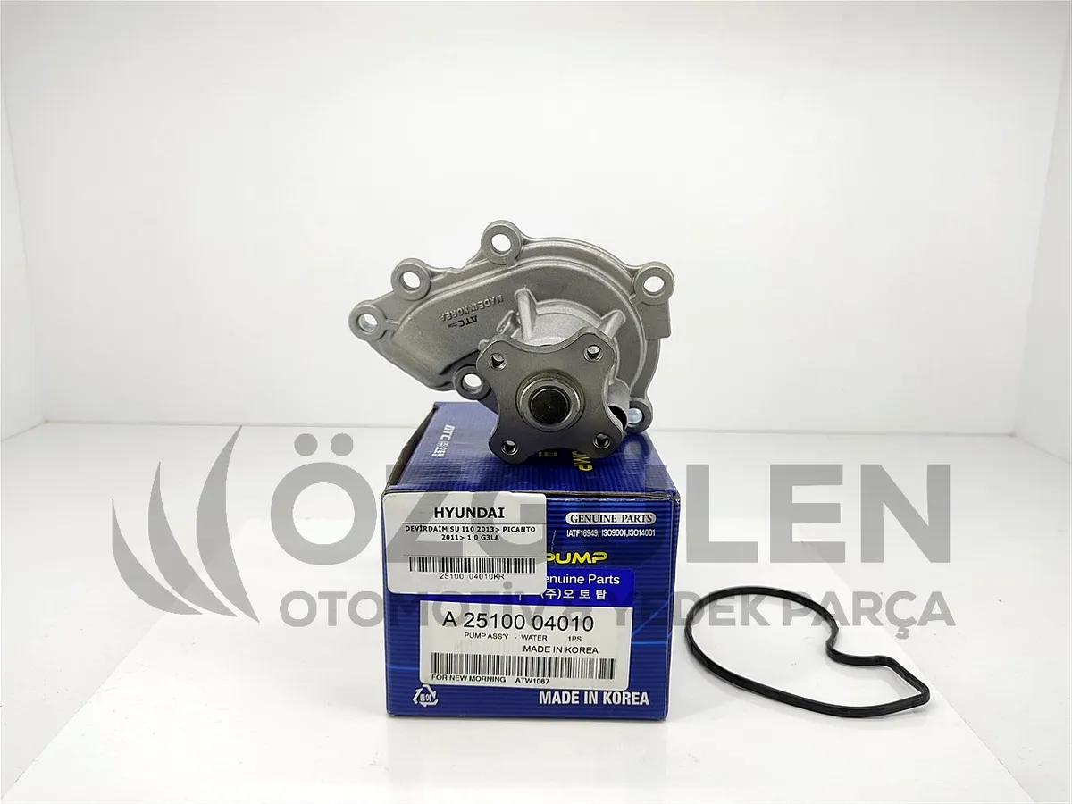 Hyundai i10 Kia Picanto Devirdaim Su Pompas� 25100-04010 1.0 1.1 1.2 G3LA G4LA G4HG �r�n Foto�raf� - 3