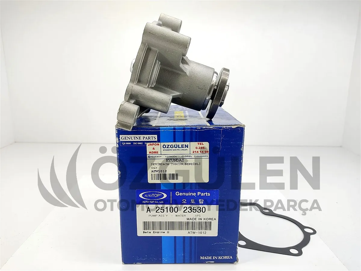 Hyundai Elantra Tucson Kia Sportage Soul Devirdaim Su Pompas� 25100-23530 2.0 Beta Motor �r�n Foto�raf� - 2