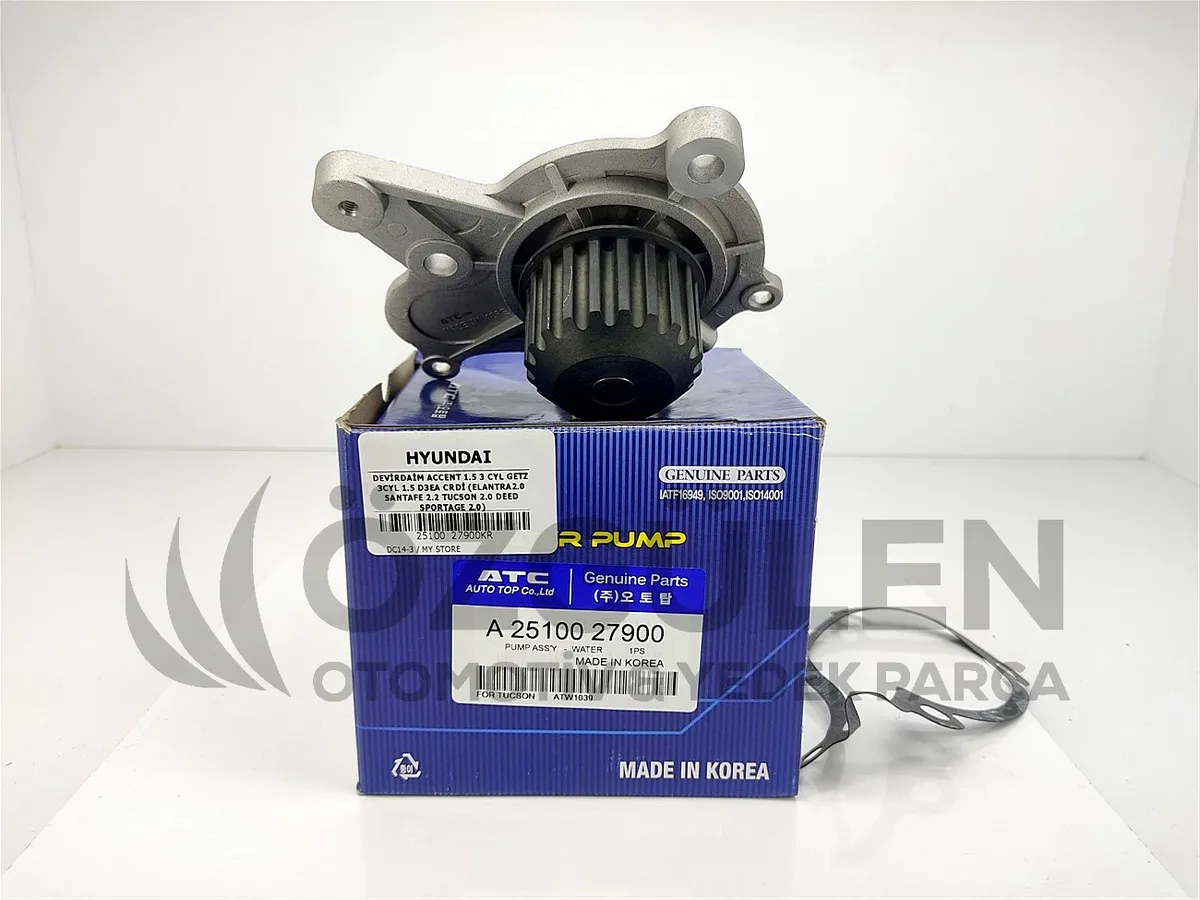 Hyundai Santa Fe Tucson Kia Sportage Carens Devirdaim Su Pompas� 25100-27900 2.0 CRDi D-Motor �r�n Foto�raf� - 3