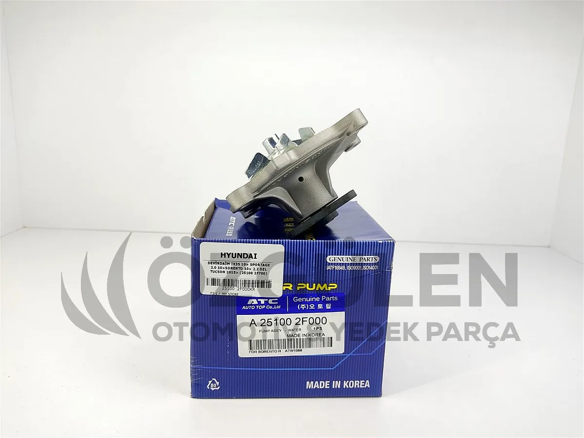 Hyundai Tucson Santa Fe Devirdaim Su Pompas� 2.0-2.2 CRDi �r�n Foto�raf� - 2