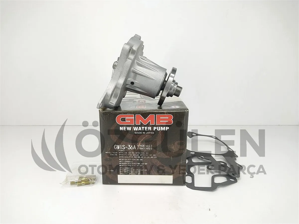 Isuzu Devirdaim Su Pompas� 8-94387-613-0 NKR NPR NQR 4HF1 4HG1 4HE1 GMB GWIS-36A �r�n Foto�raf� - 2
