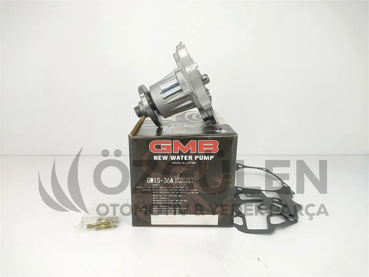 Isuzu Devirdaim Su Pompas� 8-94387-613-0 NKR NPR NQR 4HF1 4HG1 4HE1 GMB GWIS-36A �r�n Foto�raf� - 4