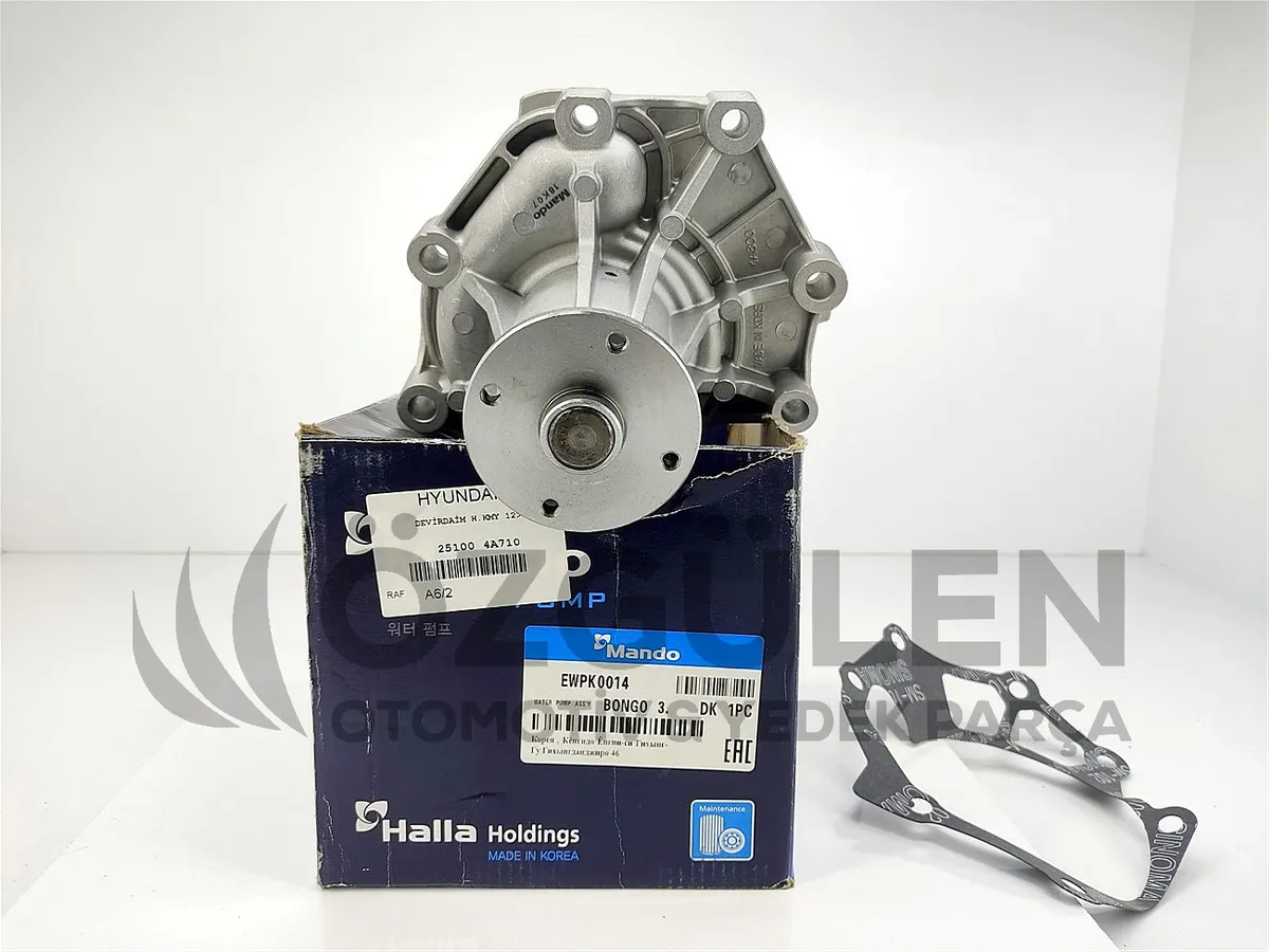 Hyundai H-1 Starex Kia Sorento Devirdaim Su Pompas� 25100-4A710 2.5 CRDi D4CB Euro 5 Euro 6 �r�n Foto�raf� - 3