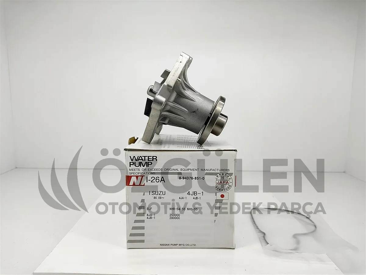 Isuzu NPR NQR Mitsubishi Fuso Devirdaim Su Pompas� 8-94376-851-0 4.3 4.6 4HF1 4HG1 �r�n Foto�raf� - 2