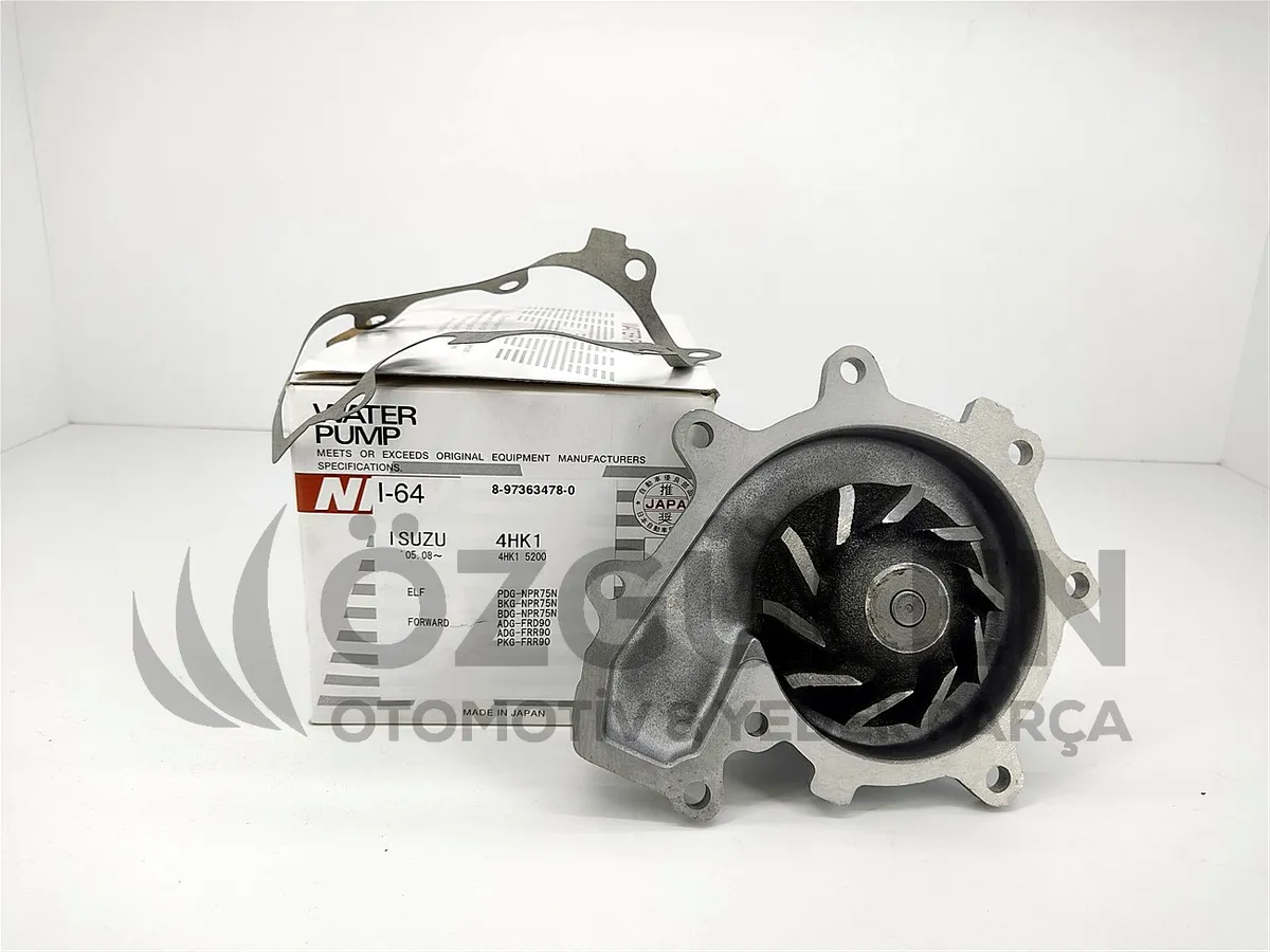 Isuzu D-Max NQR NLR NNR Devirdaim Su Pompas� 3.0 TD 4JJ1 �r�n Foto�raf�