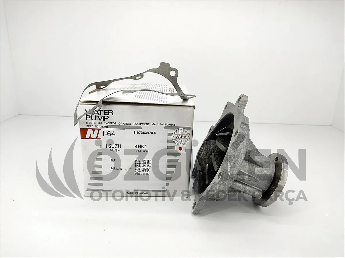 Isuzu D-Max NQR NLR NNR Devirdaim Su Pompas� 3.0 TD 4JJ1 �r�n Foto�raf� - 2