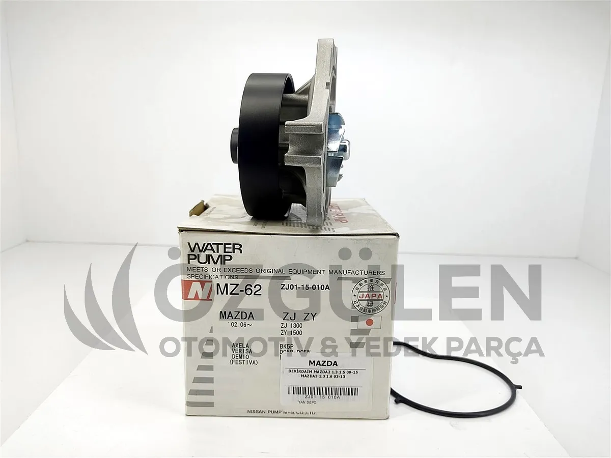 Mazda 3 Mazda 2 Devirdaim Su Pompas� ZJ01-15-010A 1.3 1.5 1.6 ZJ ZY Z6 �r�n Foto�raf� - 2